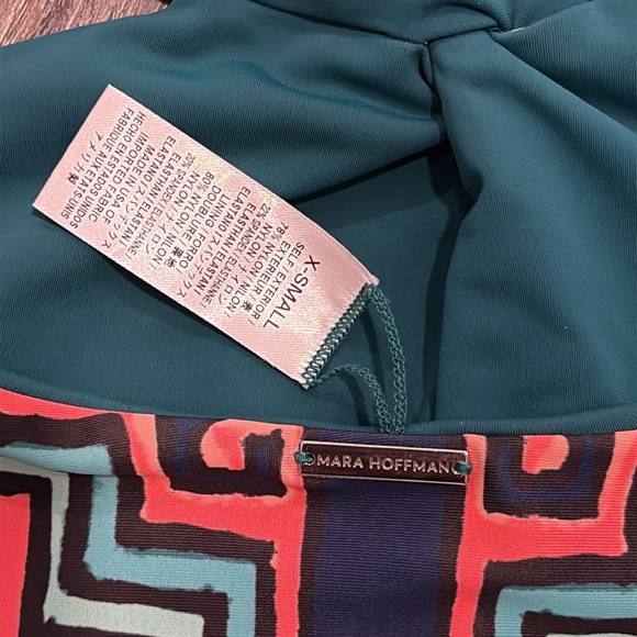 $238 Mara Hoffman TRIBAL Cut-Out One Piece XS - Picture 4 of 4